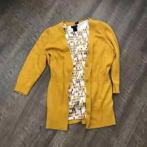 Ann Taylor Sweaters - Ann Taylor Mustard Cardigan Ann Taylor Sweaters - Ann Taylor Mustard Cardigan